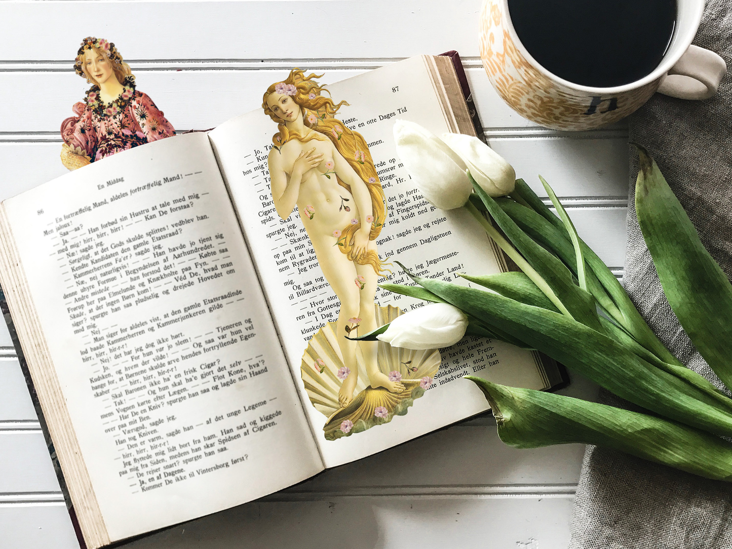 Mon Petit Art;  Botticelli Bookmarks