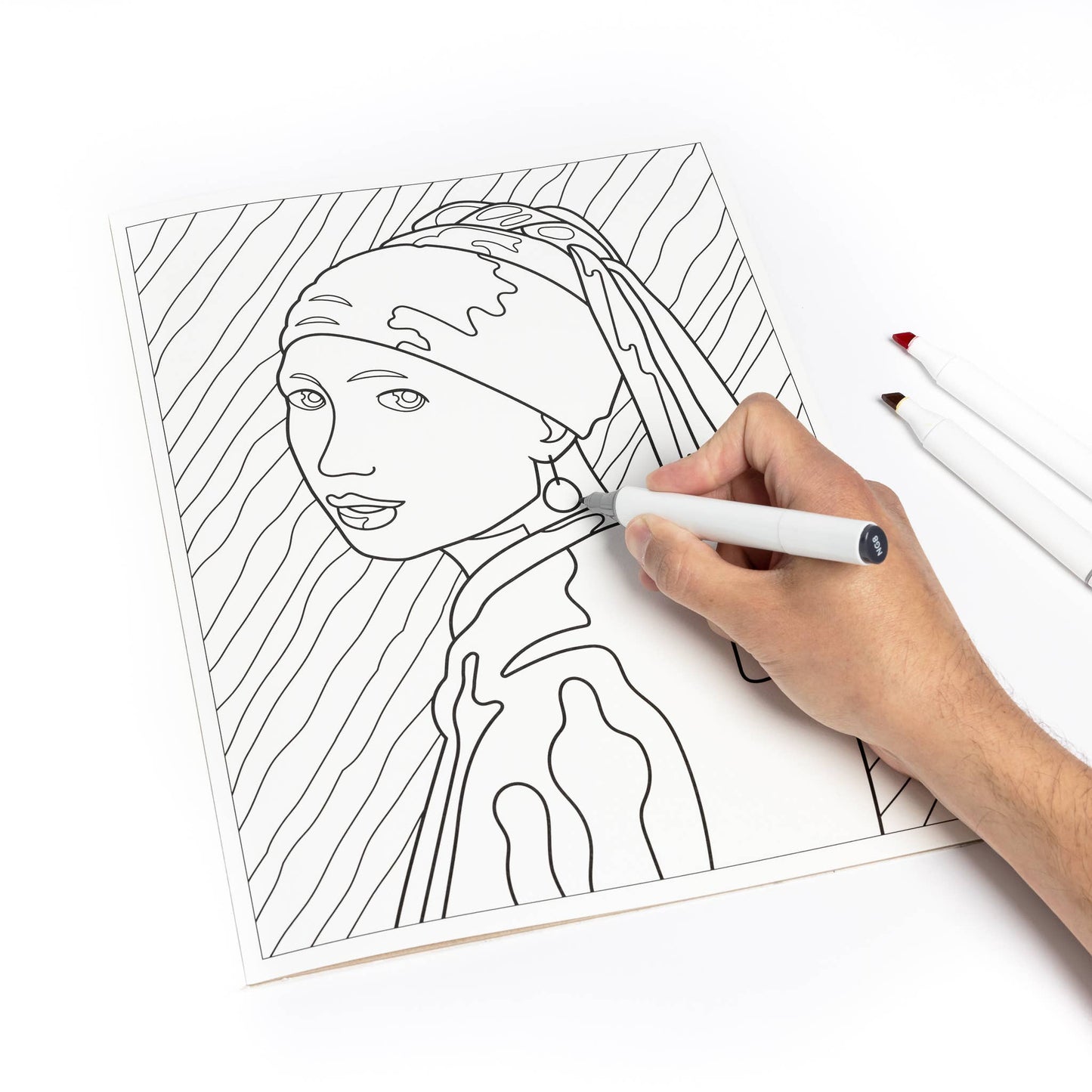 Masterpieces -Coloring Book