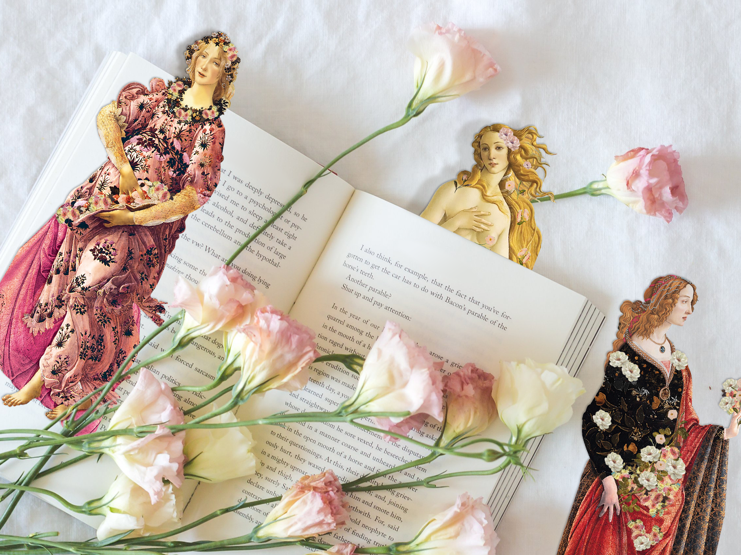 Mon Petit Art;  Botticelli Bookmarks