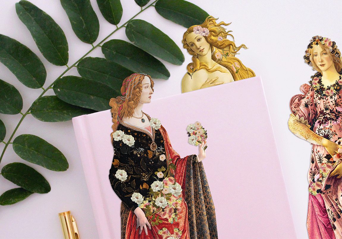 Mon Petit Art;  Botticelli Bookmarks