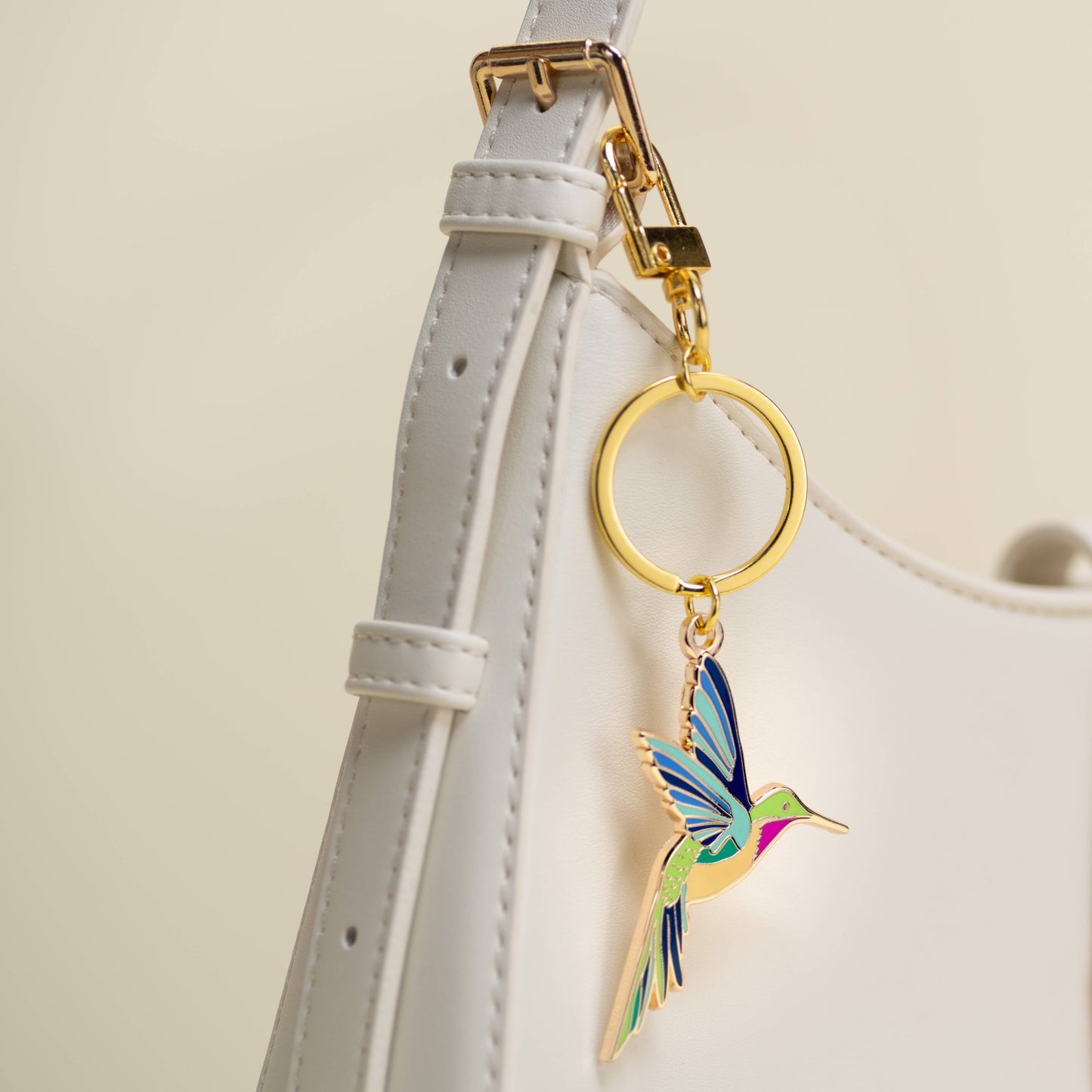 Hummingbird Keychain & Bag Charm cute animal gifts cash wrap