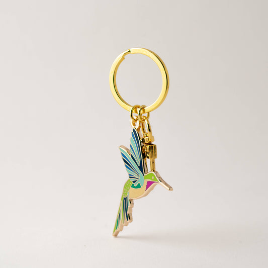 Hummingbird Keychain & Bag Charm cute animal gifts cash wrap