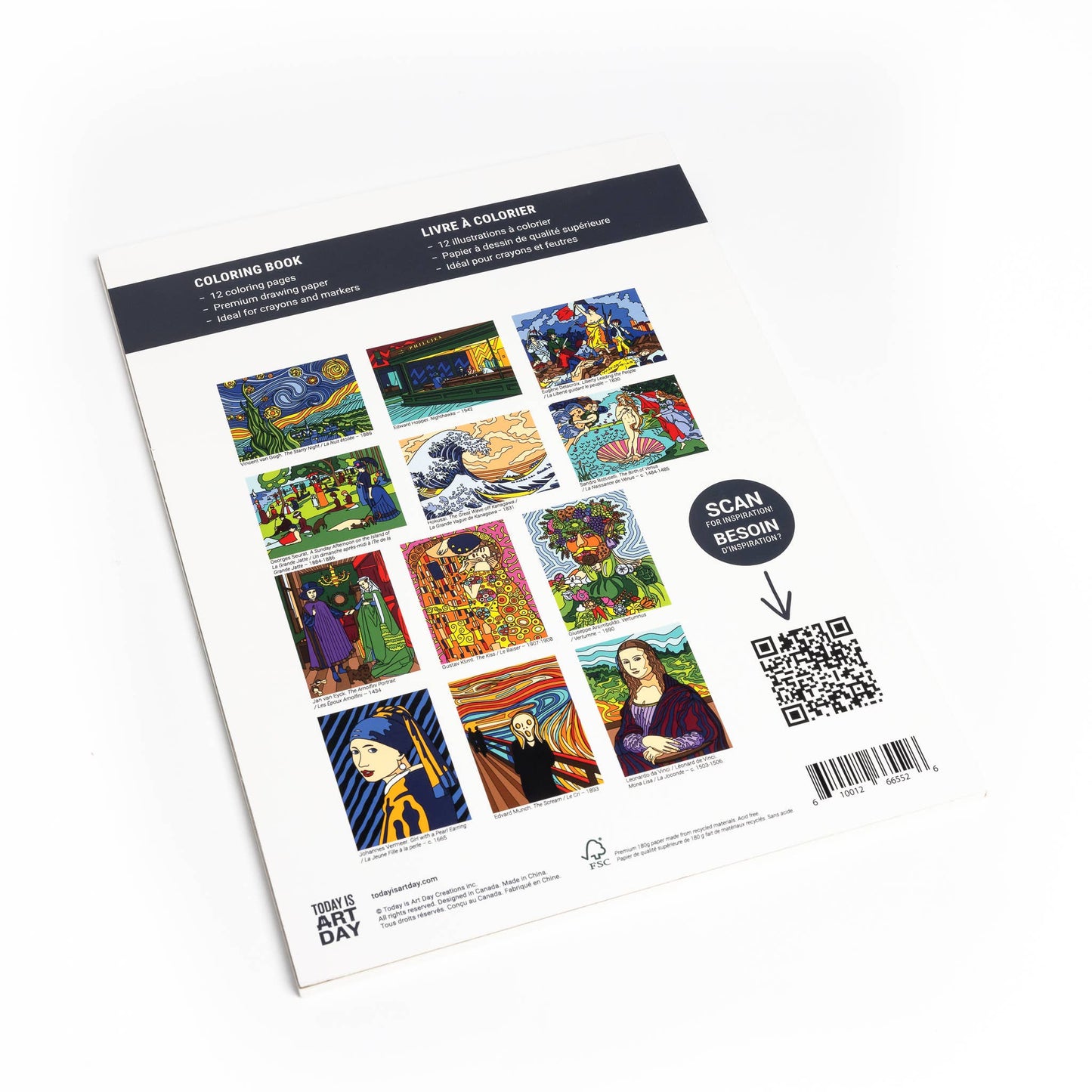 Masterpieces -Coloring Book