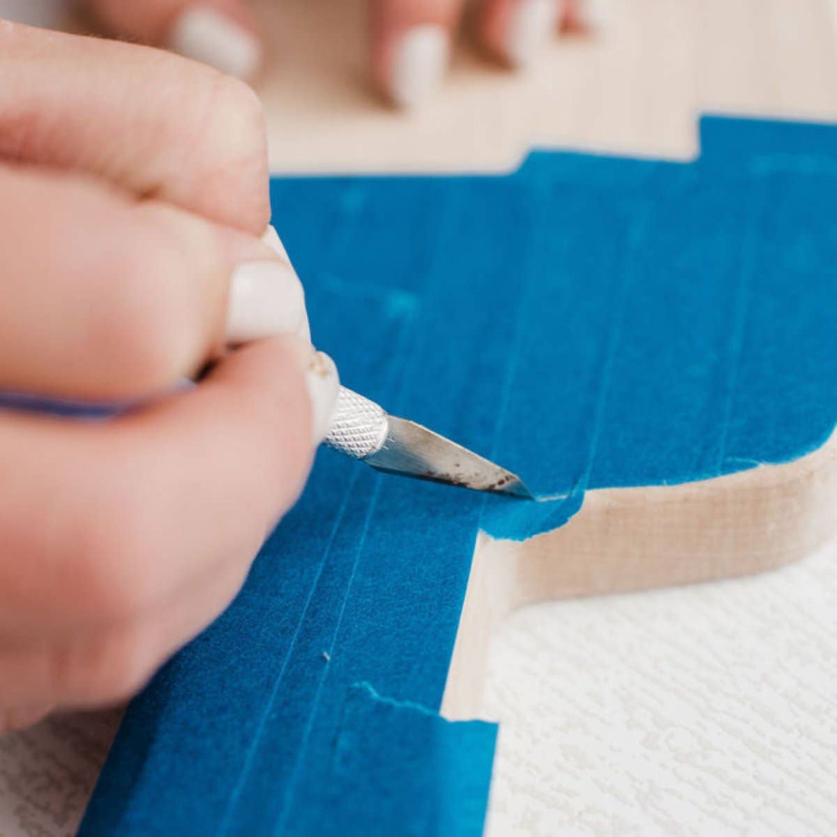 Marbled Resin Wood Board Craft Kit