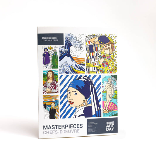 Masterpieces -Coloring Book