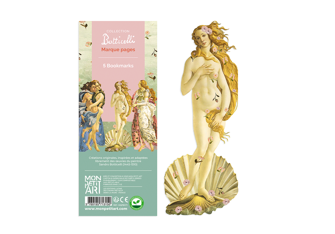 Mon Petit Art;  Botticelli Bookmarks